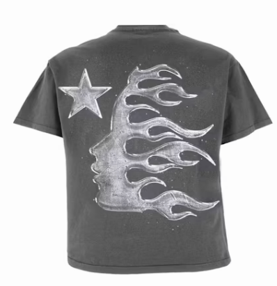 Hellstar Chrome Logo T-Shirt Black