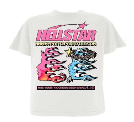 Hellstar Pixel T-Shirt White