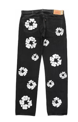 Denim Tears x Levi's Cotton Wreath Jean Black