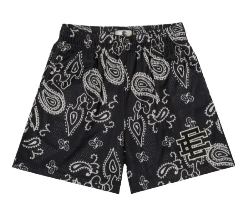 EE Black Paisley Short (Preorder)