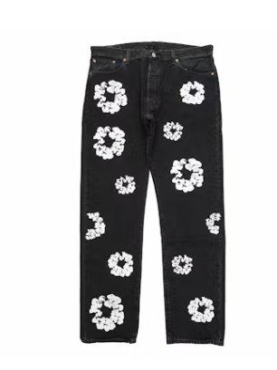 Denim Tears x Levi's Cotton Wreath Jean Black